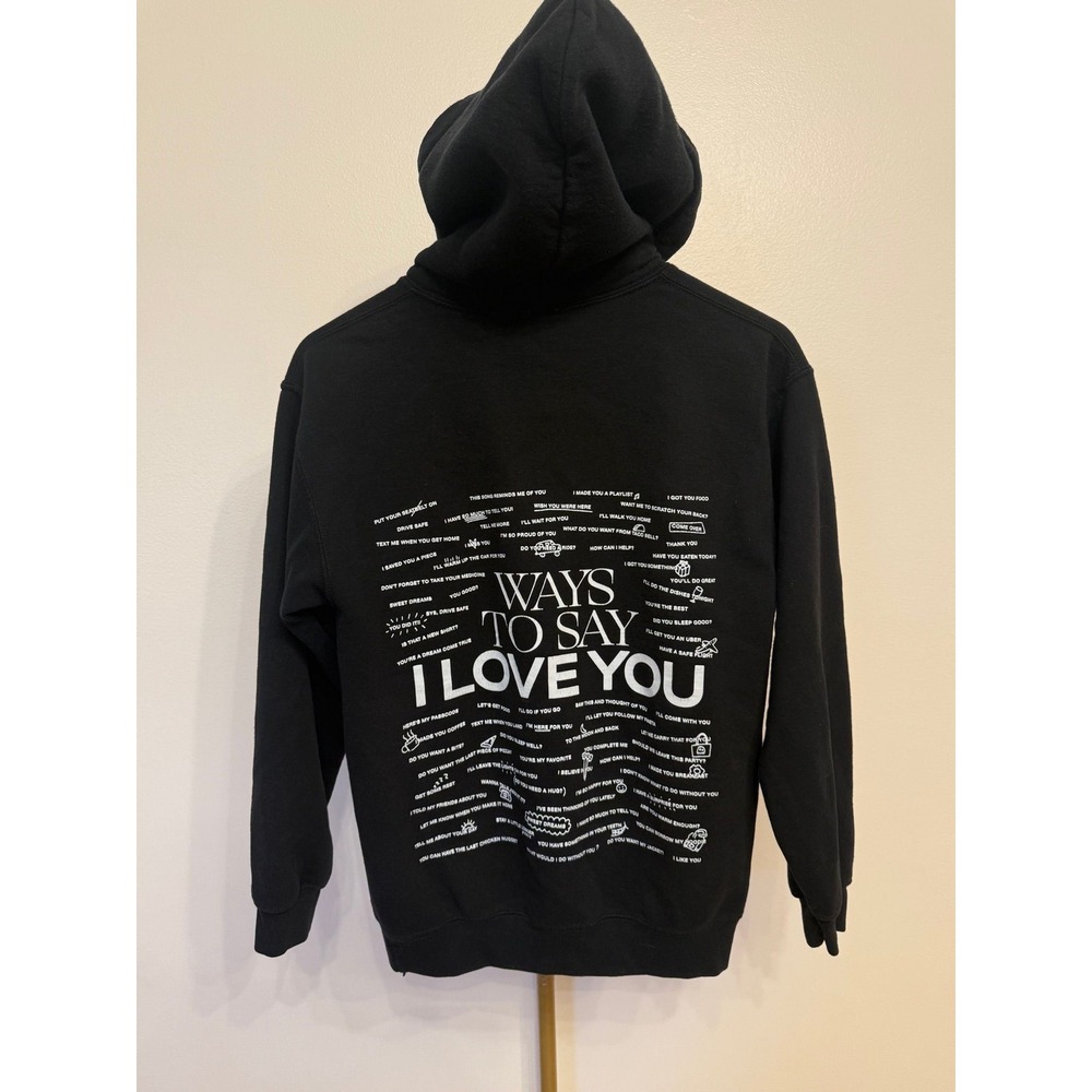 Lonely Ghost Hoodie, Ways To Say I Love You, Small